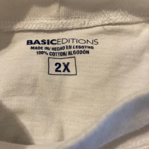 Men’s white turtleneck shirt - Picture 4 of 7